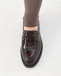 Vagabond Alex W Loafer - Braunes, Poliertes Leder