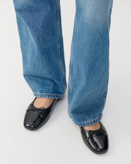 Vagabond Jolin Ballerinas - Schwarzes, Lackleder