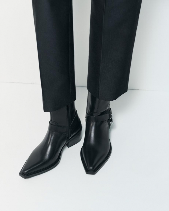 Vagabond Kelsey Stiefel - Schwarzes, Leder Vagabond Kelsey Stiefel - Schwarzes, Leder