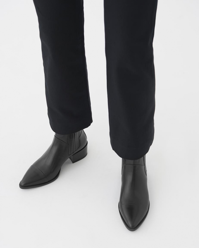 Vagabond Marja Stiefeletten - Schwarzes, Leder Vagabond Marja Stiefeletten - Schwarzes, Leder