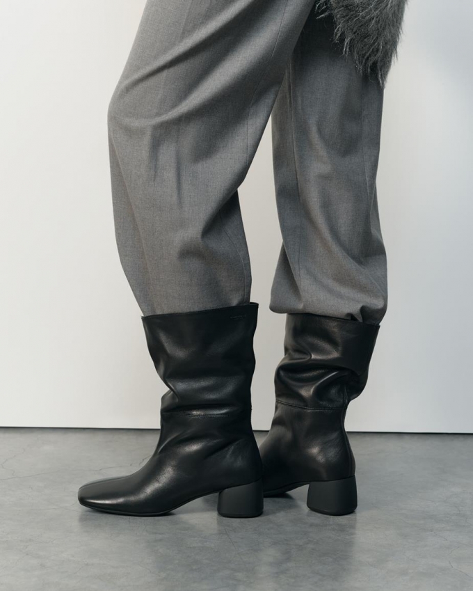 Vagabond Livia Stiefel - Schwarzes, Leder Vagabond Livia Stiefel - Schwarzes, Leder