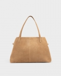 Vagabond Cannes Tasche - Beiges, Veloursleder