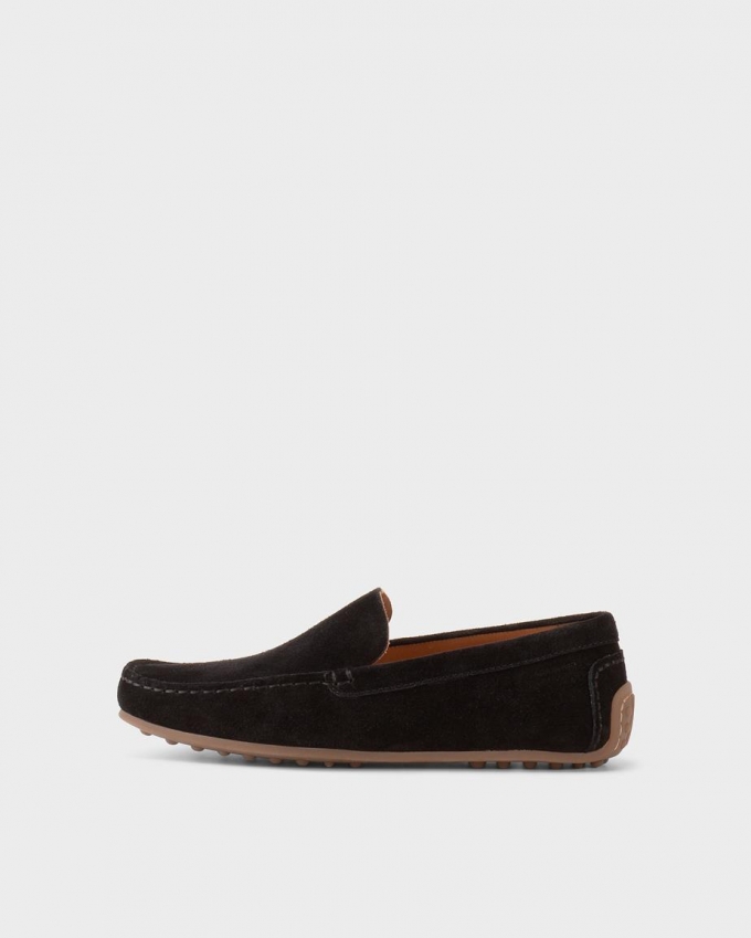 Vagabond Larissa Loafer - Schwarzes, Veloursleder Vagabond Larissa Loafer - Schwarzes, Veloursleder