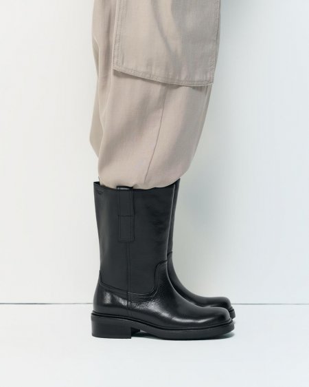 Vagabond Karlie Stiefel - Schwarzes, Leder