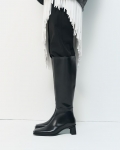 Vagabond Elvina Hohe Stiefel - Schwarzes, Leder