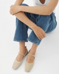 Vagabond Delia Ballerinas - Beiges, Veloursleder
