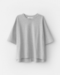 Vagabond Boxy T-Shirt W - Grau, Textil
