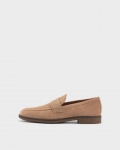 Vagabond Troy Loafer - Beiges, Veloursleder