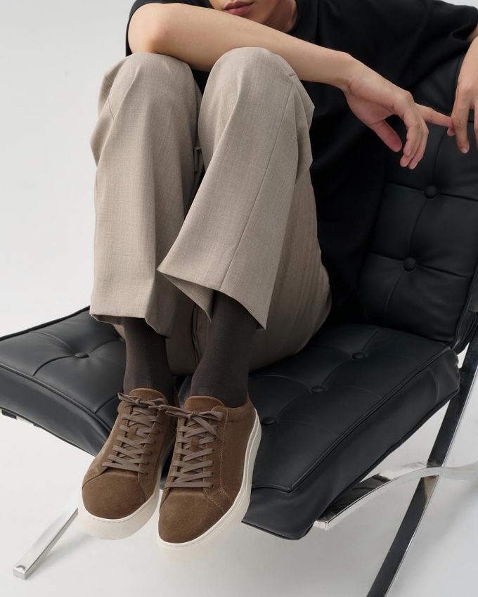 Vagabond Paul 2.0 Sneaker - Braunes, Veloursleder Vagabond Paul 2.0 Sneaker - Braunes, Veloursleder