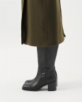 Vagabond Meryl Hohe Stiefel - Schwarzes, Leder