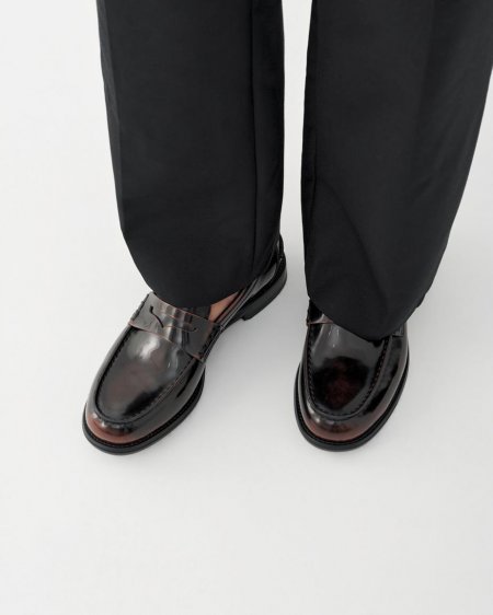 Vagabond Steven Loafer - Dunkelbraunes, Poliertes Leder