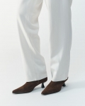 Vagabond Elly Stiefel - Dunkelbraunes, Veloursleder