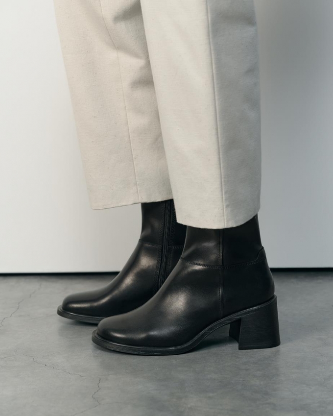 Vagabond Vega Stiefel - Schwarzes, Leder