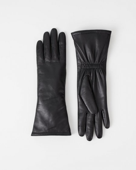 Vagabond Long Glove W - Schwarzes, Leder
