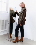 Vagabond Giselle Stiefel - Braunes, Veloursleder