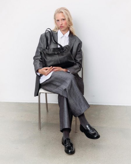 Vagabond Linn Loafer - Schwarzes, Poliertes Leder