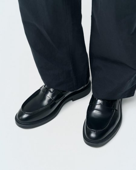 Vagabond Alex M Loafer - Schwarzes, Poliertes Leder
