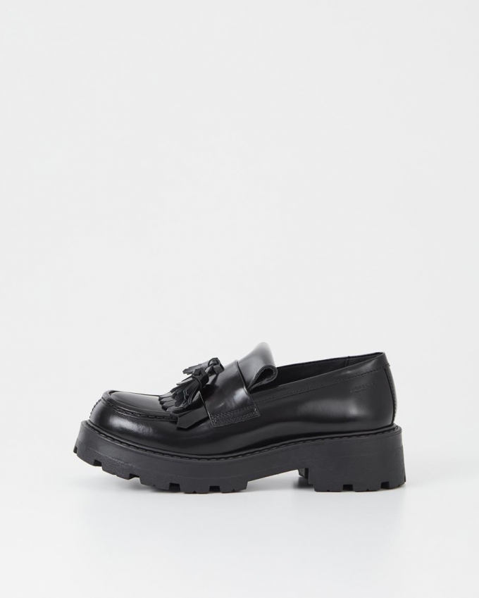 Vagabond Cosmo 2.0 Loafer - Schwarzes, Poliertes Leder Vagabond Cosmo 2.0 Loafer - Schwarzes, Poliertes Leder