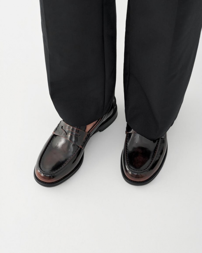 Vagabond Steven Loafer - Dunkelbraunes, Poliertes Leder Vagabond Steven Loafer - Dunkelbraunes, Poliertes Leder