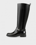 Vagabond Freya Hohe Stiefel - Schwarzes, Poliertes Leder