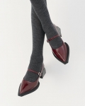 Vagabond Vivian Pumps - Rotes, Lackleder