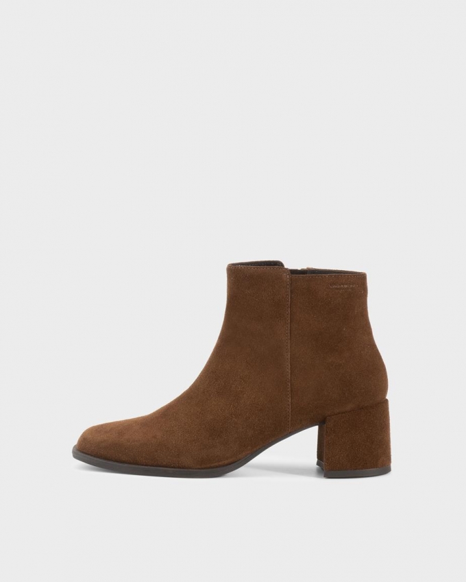 Vagabond Stina Stiefel - Braunes, Veloursleder