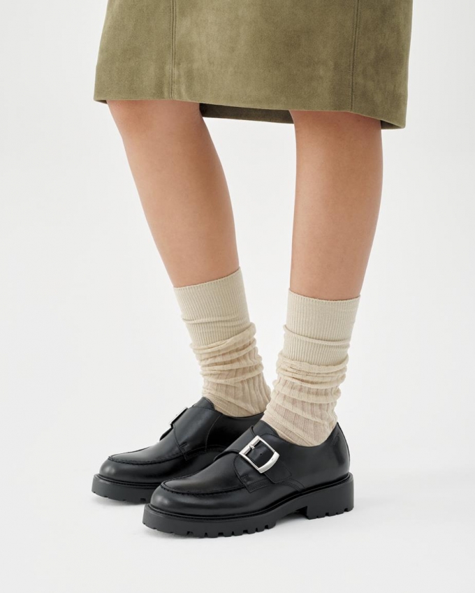 Vagabond Kenova Schuhe - Schwarzes, Leder Vagabond Kenova Schuhe - Schwarzes, Leder
