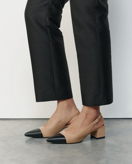 Vagabond Marta Pumps - Mehrfarbiges, Wildleder/Leder