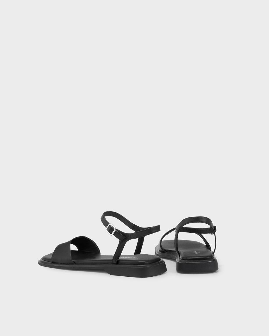 Vagabond Izzy Sandalen - Schwarzes, Leder