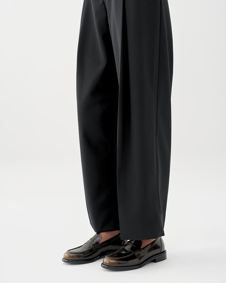 Vagabond Linn Loafer - Braunes, Poliertes Leder