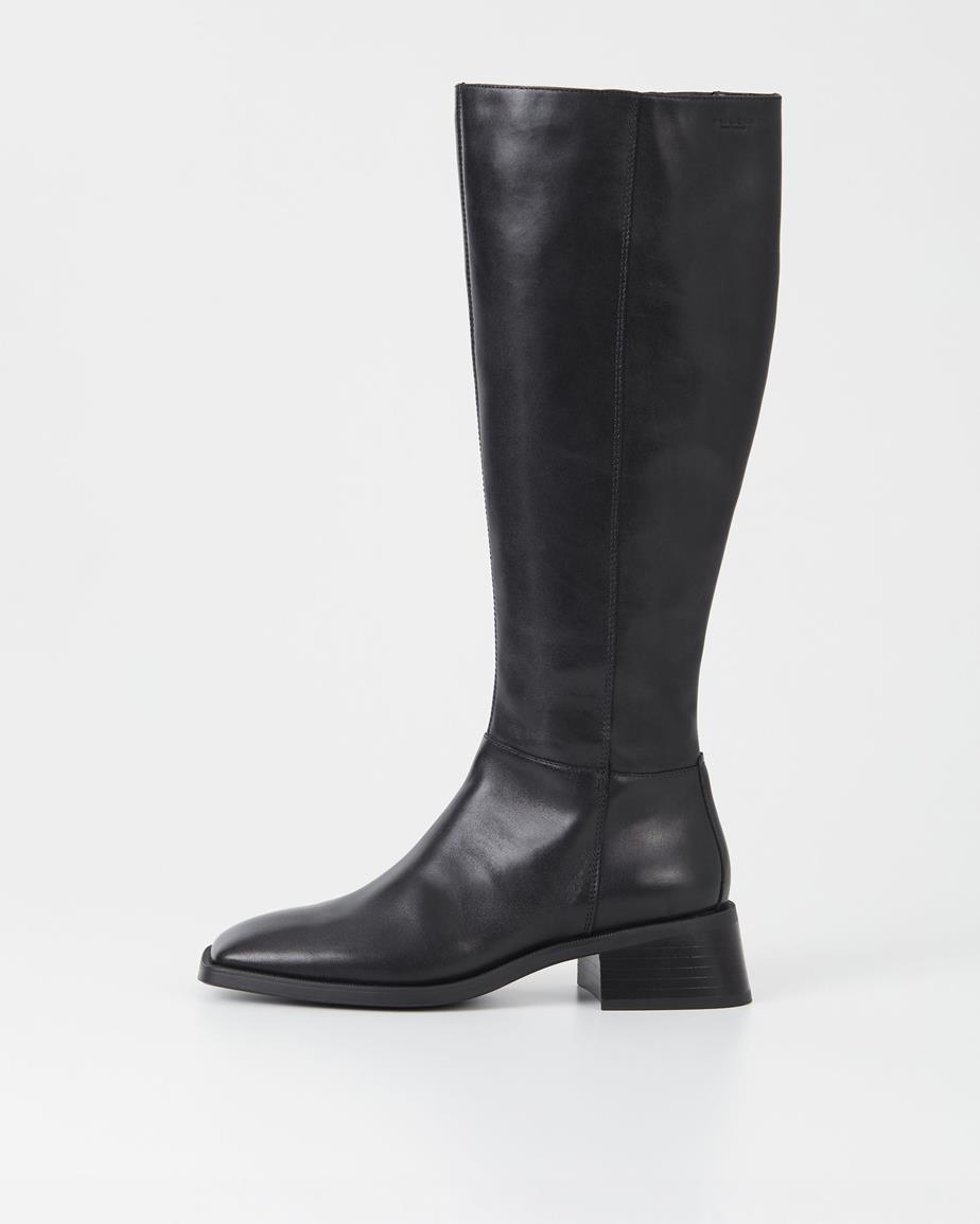 Vagabond Blanca Hohe Stiefel - Schwarzes, Leder