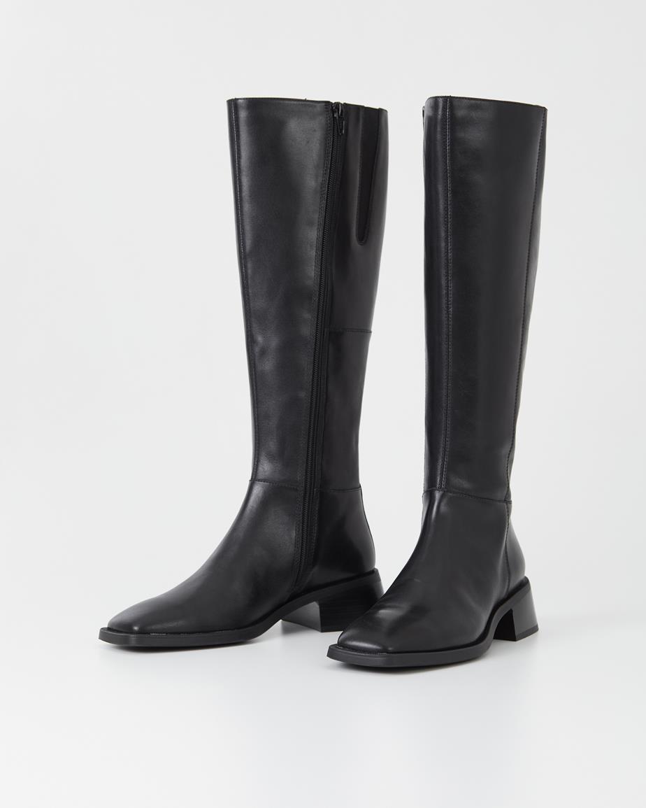 Vagabond Blanca Hohe Stiefel - Schwarzes, Leder