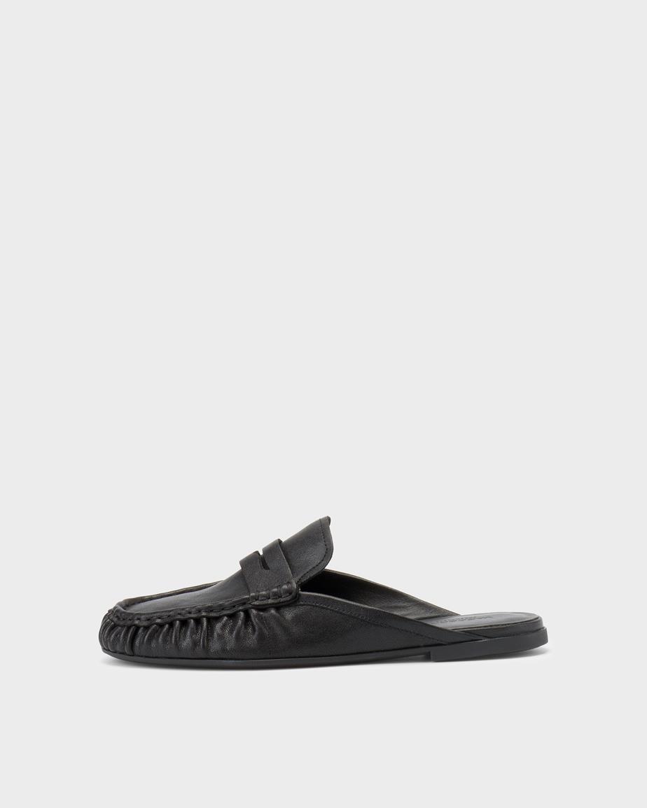 Vagabond Aleya Mules - Schwarzes, Leder