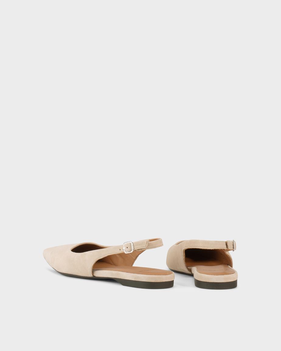 Vagabond Hermine Ballerinas - Beiges, Veloursleder