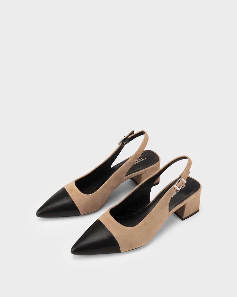 Vagabond Marta Pumps - Mehrfarbiges, Wildleder/Leder