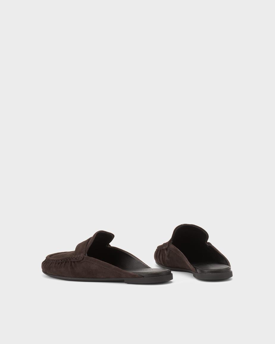 Vagabond Aleya Mules - Braunes, Veloursleder