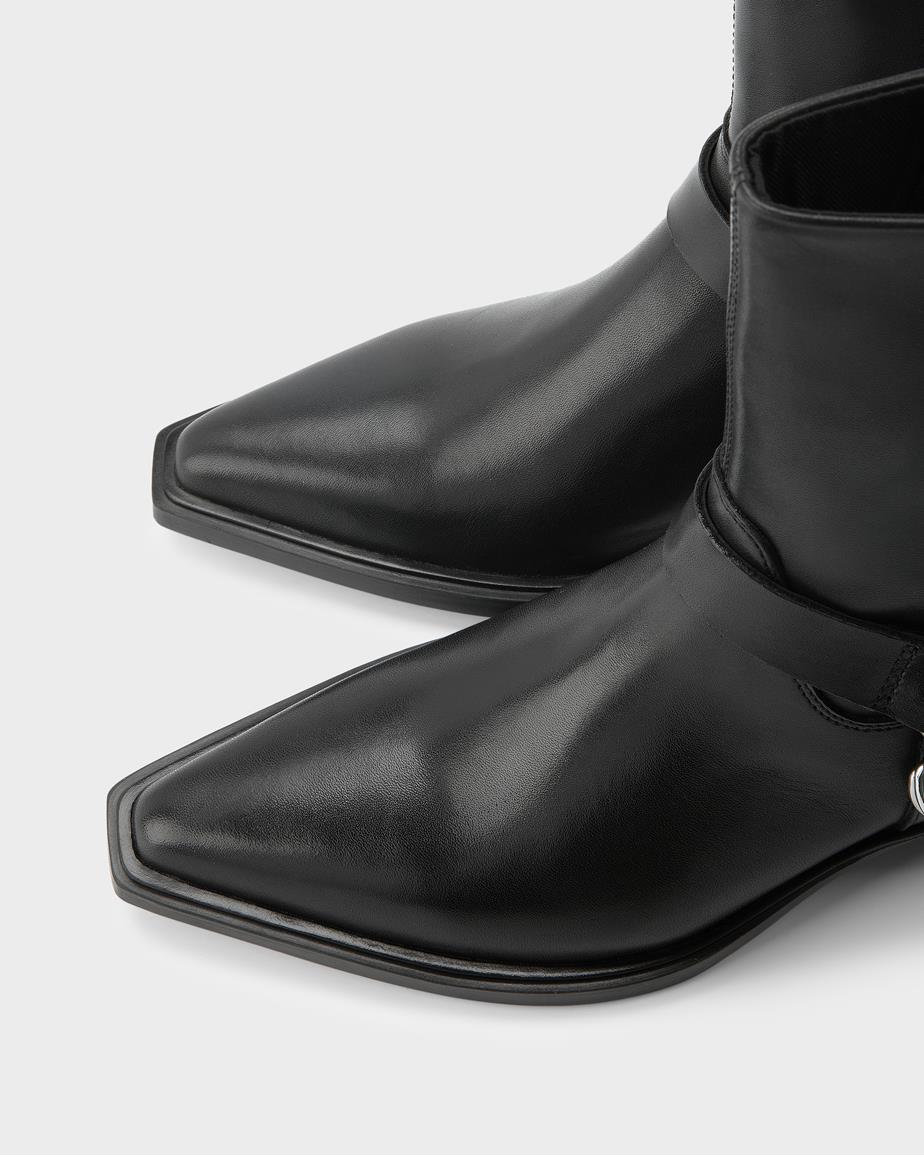 Vagabond Kelsey Stiefel - Schwarzes, Leder