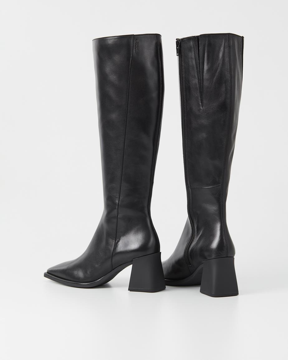 Vagabond Hedda Hohe Stiefel - Schwarzes, Leder