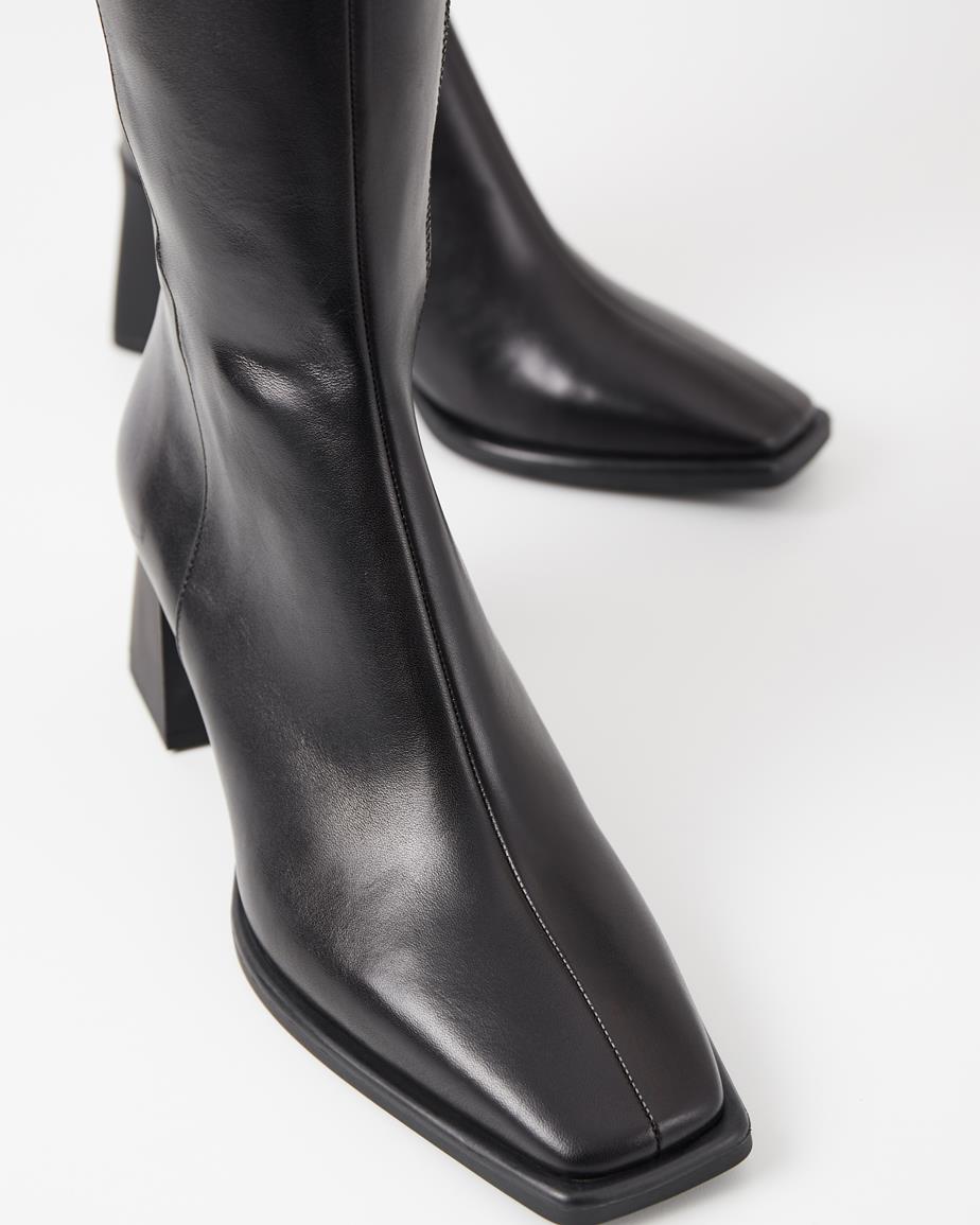 Vagabond Hedda Hohe Stiefel - Schwarzes, Leder