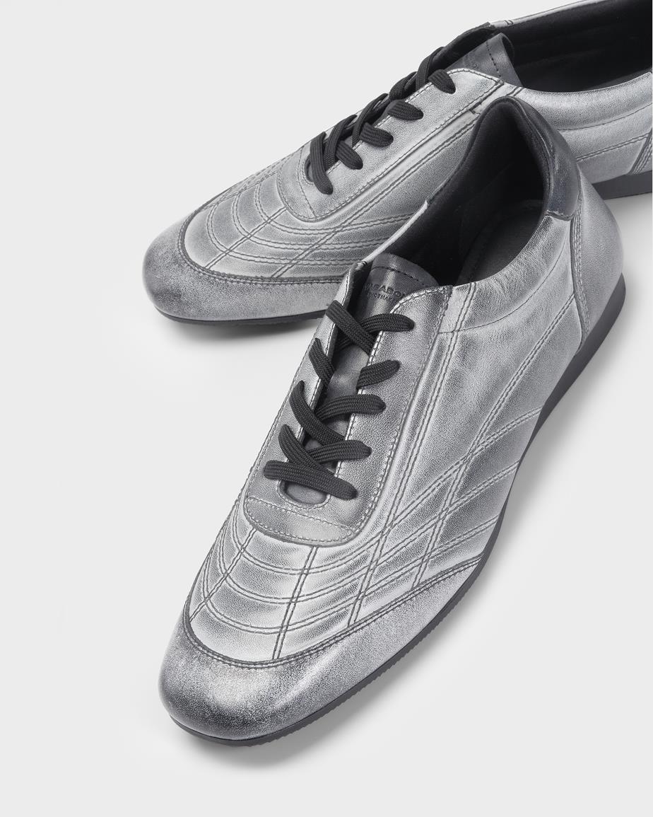 Vagabond Hillary Sneaker - Schwarzes, Gebürstet Leder