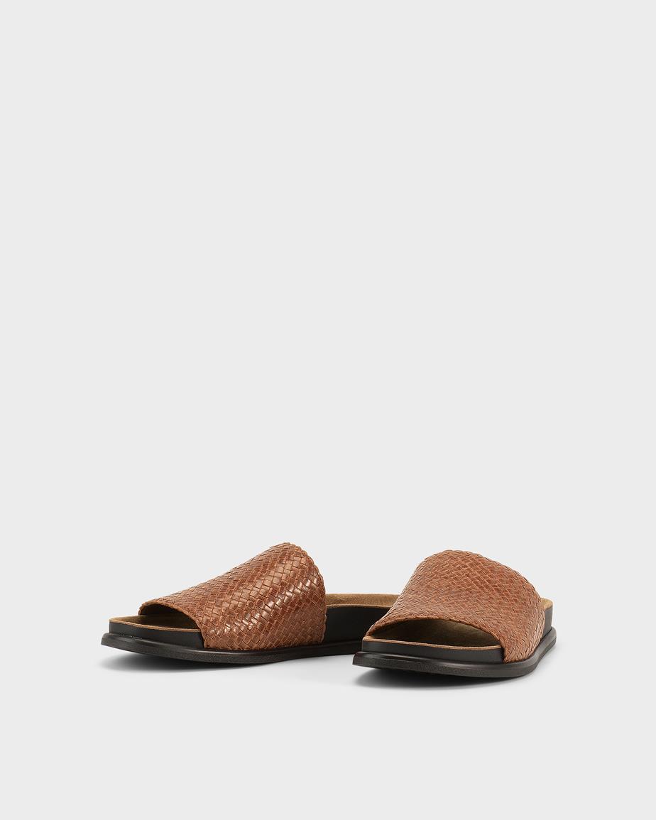 Vagabond Effie Sandalen - Braunes, Geflochtenes Leder