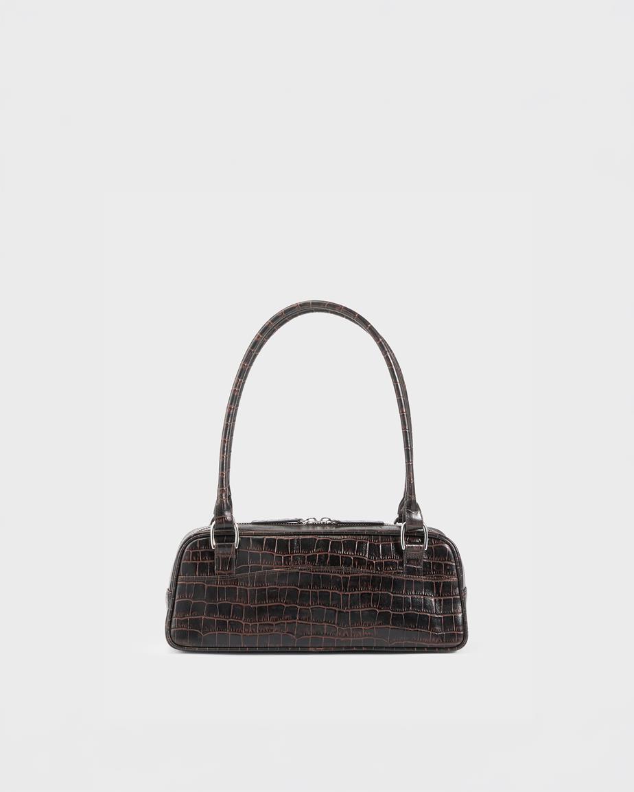 Vagabond Nomi Mini Tasche - Braunes, Geprägtes Leder