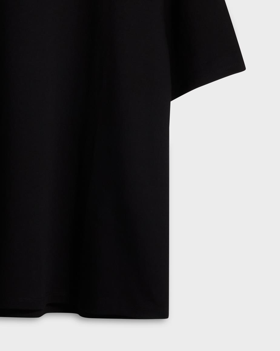 Vagabond Boxy T-Shirt M - Schwarzes, Textil