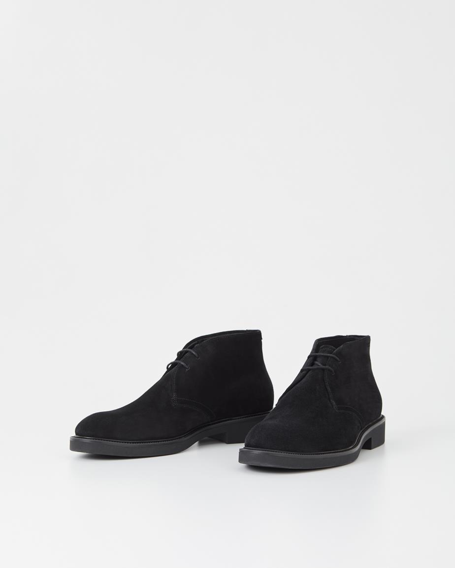 Vagabond Alex M Stiefel - Schwarzes, Veloursleder
