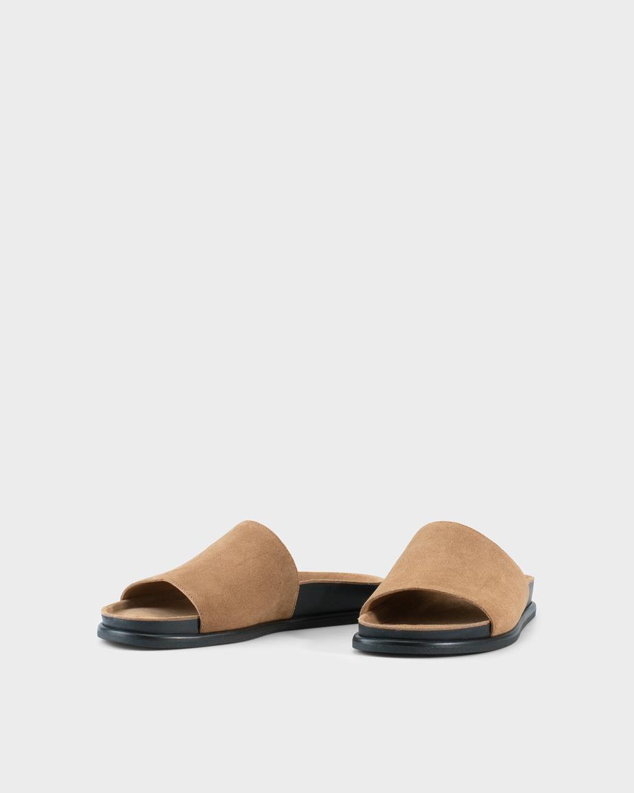 Vagabond Effie Sandalen - Beiges, Veloursleder