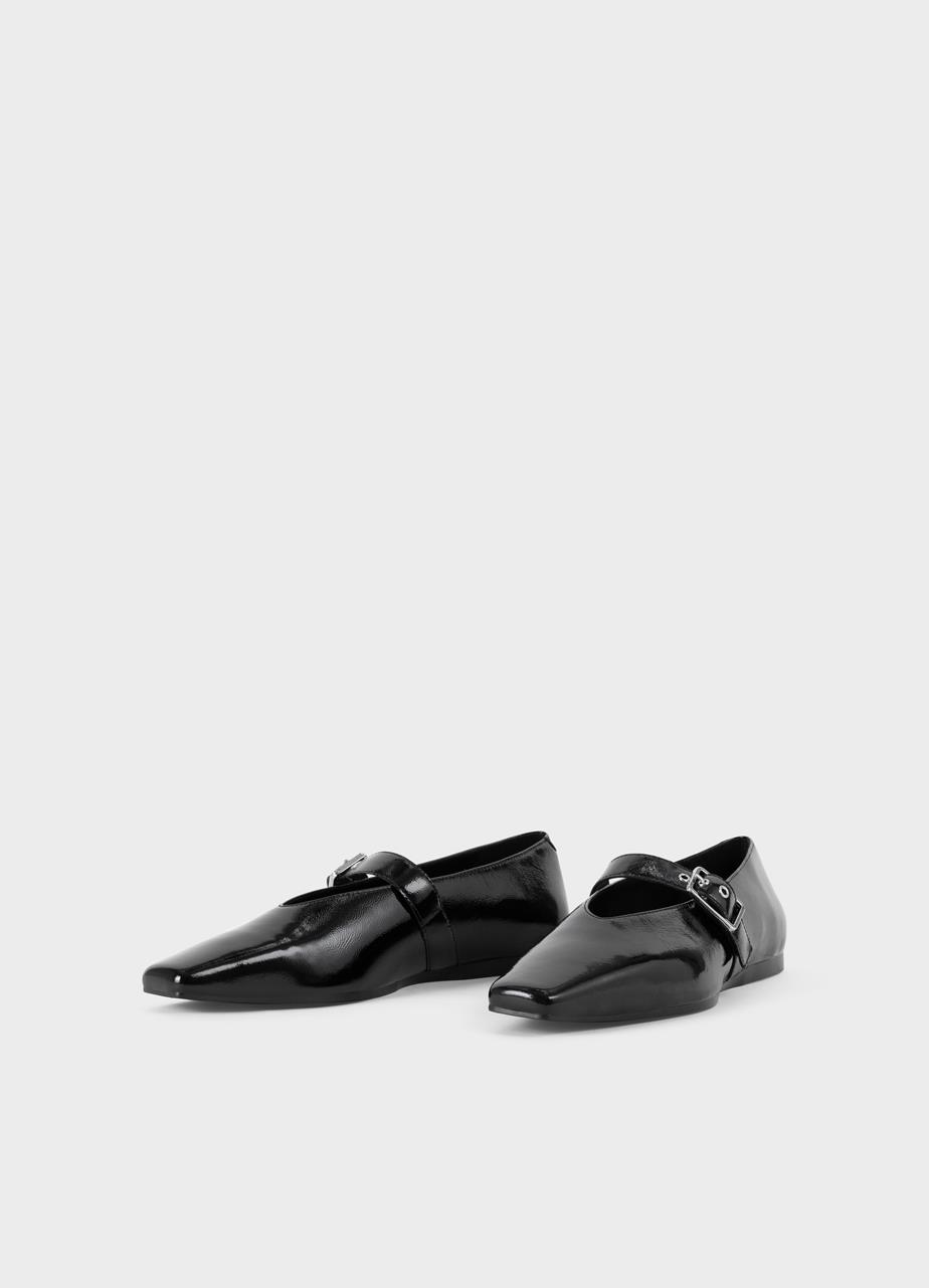 Vagabond Wioletta Ballerinas - Schwarzes, Lackleder