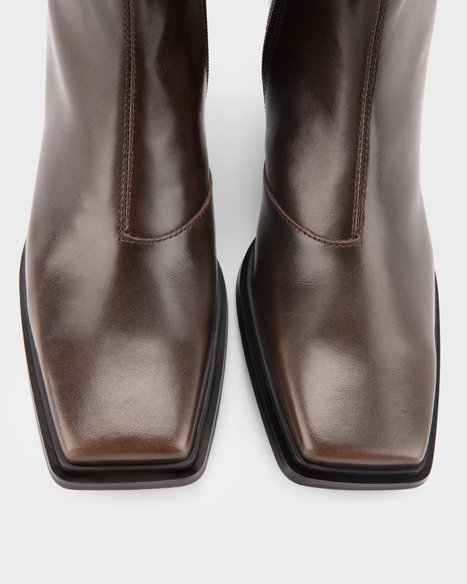 Vagabond Elvina Stiefeletten - Braunes, Gebürstet Leder