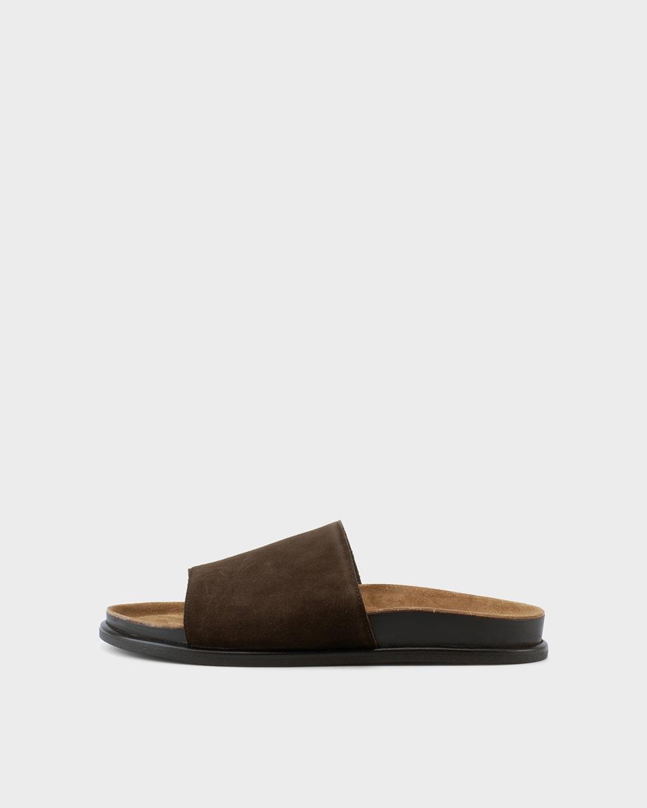 Vagabond Effie Sandalen - Braunes, Veloursleder