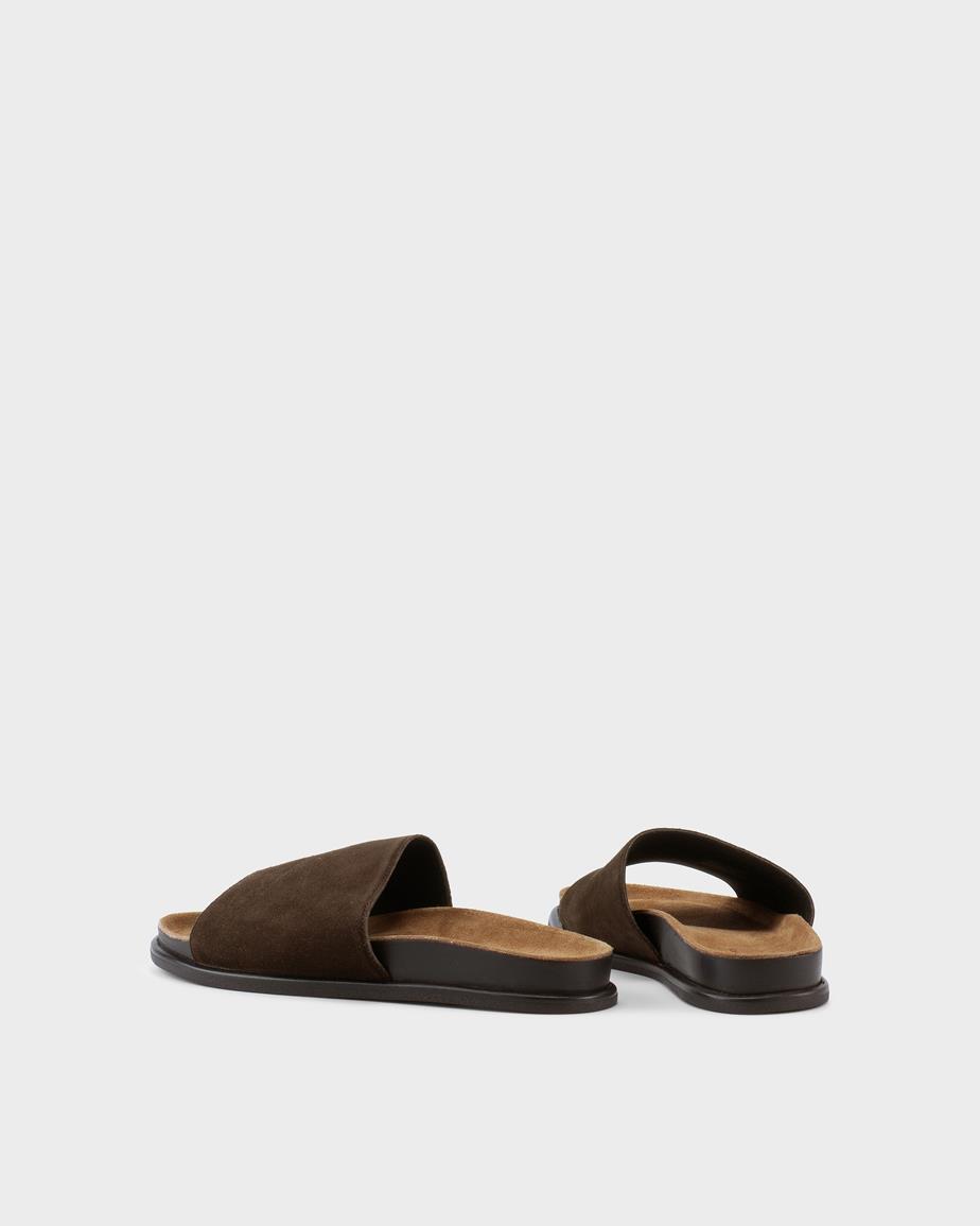 Vagabond Effie Sandalen - Braunes, Veloursleder