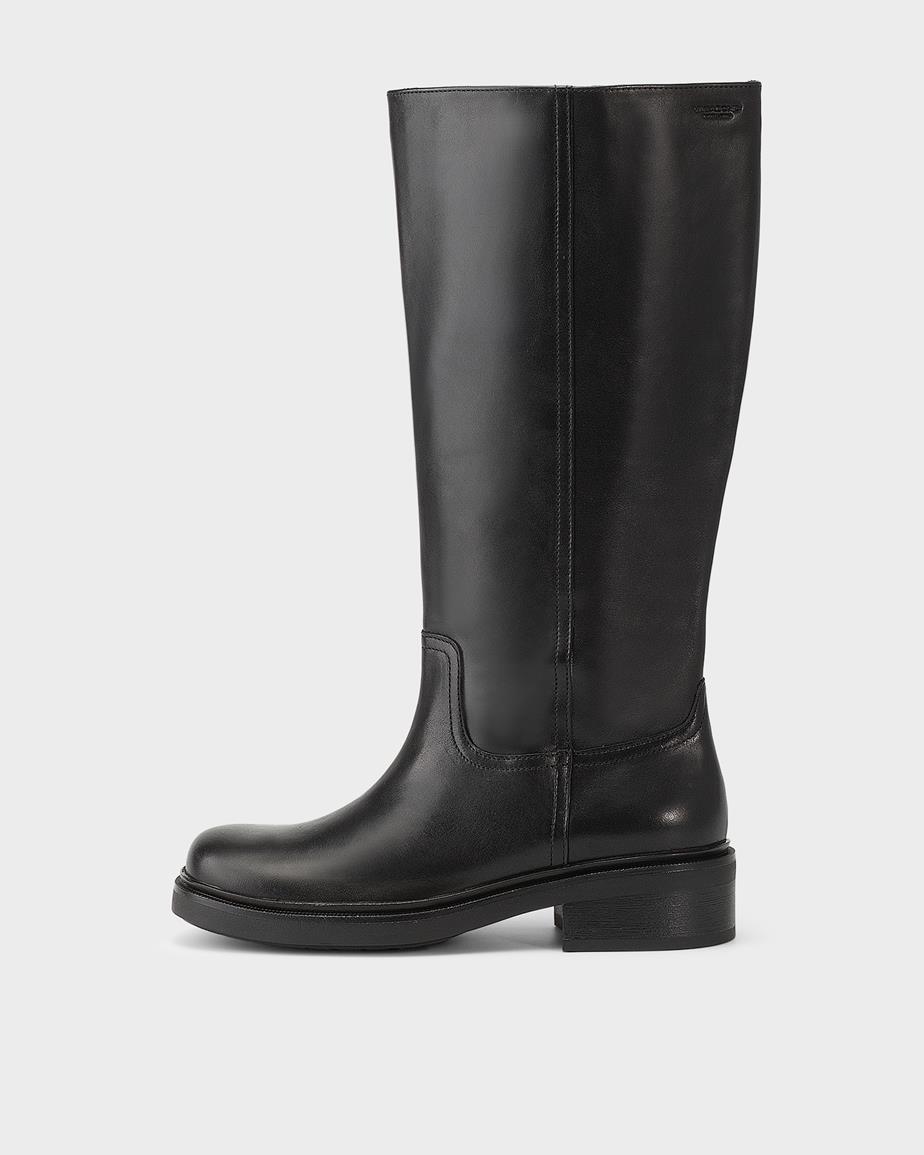 Vagabond Karlie Hohe Stiefel - Schwarzes, Leder